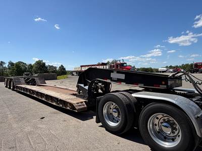 Pitts LB55-24D Lowboy Trailer