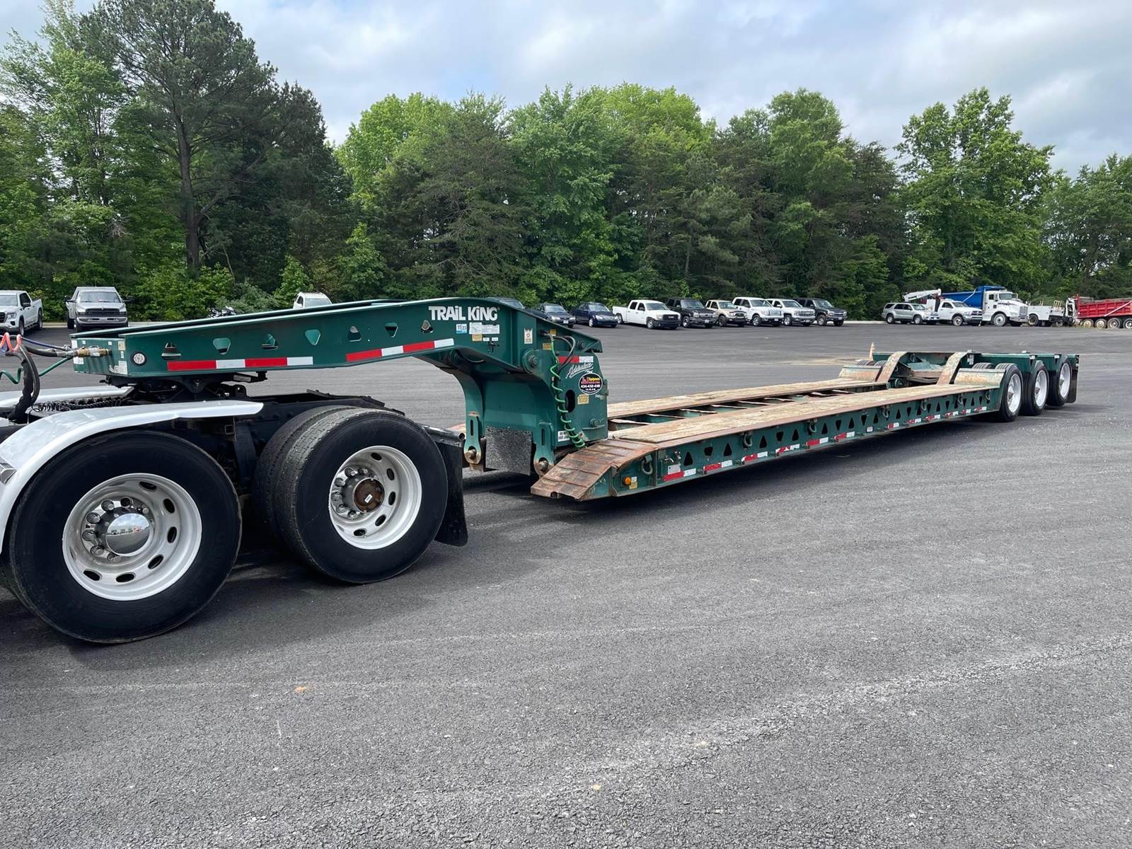2012 Trail King TK102HDG+523 Lowboy Trailer For Sale Chatham, VA