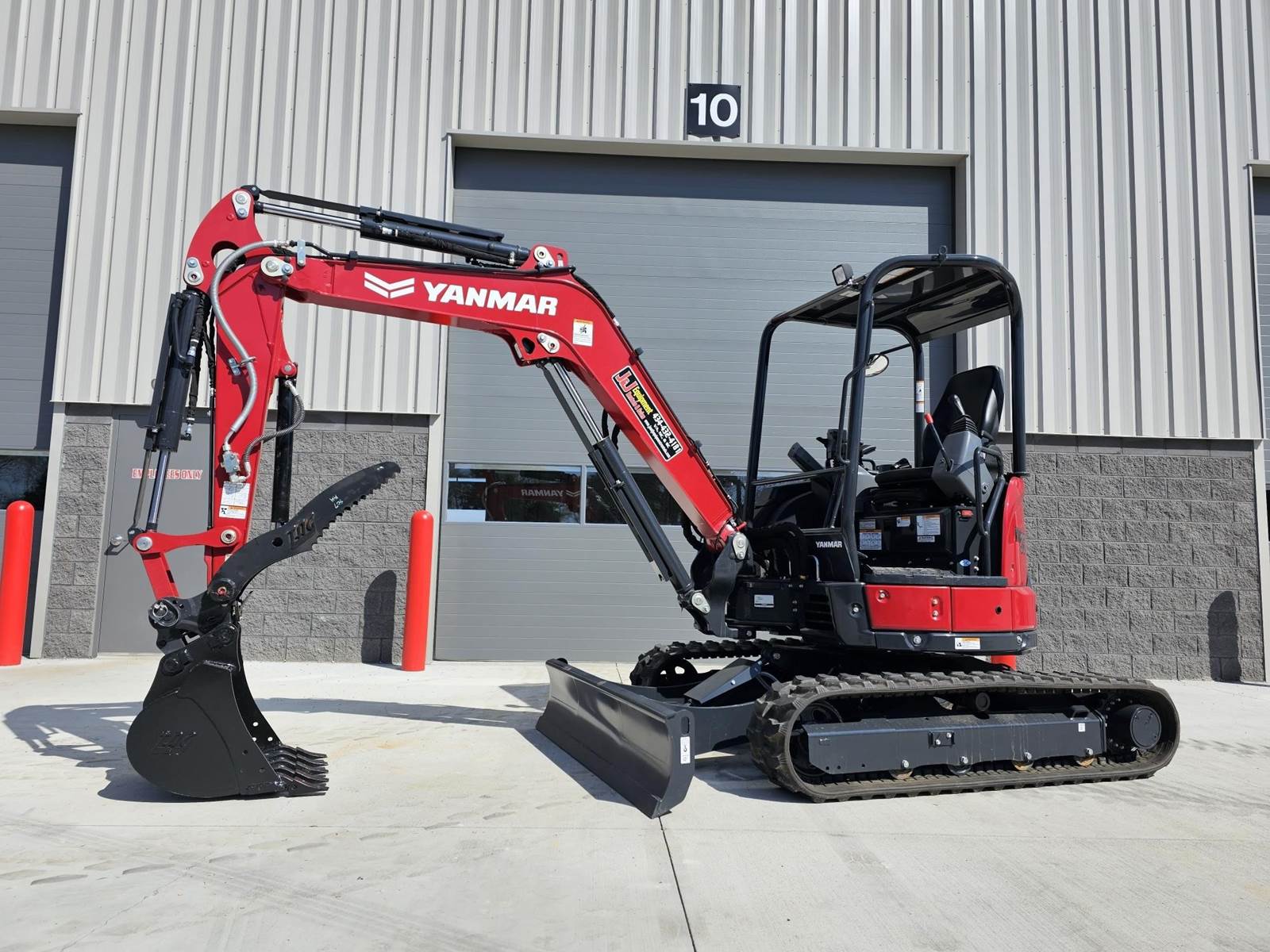 2023 Yanmar VIO356A Mini Excavator For Lease/Rent, 3 Hours Chatham