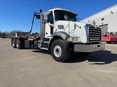 Mack Granite GU813 Roll Off Truck - MP7, 365HP, 6 Speed Allison Rds Automatic