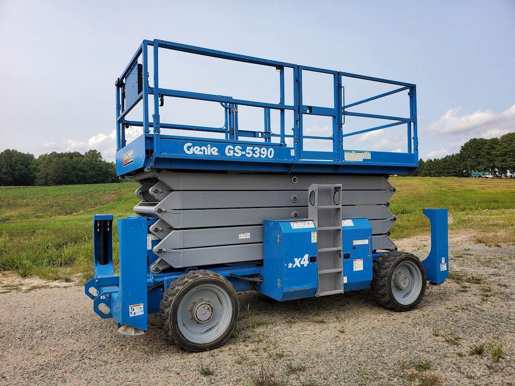 2013 Genie GS5390 RT Scissor Lift For Sale, 461 Hours Chatham, VA