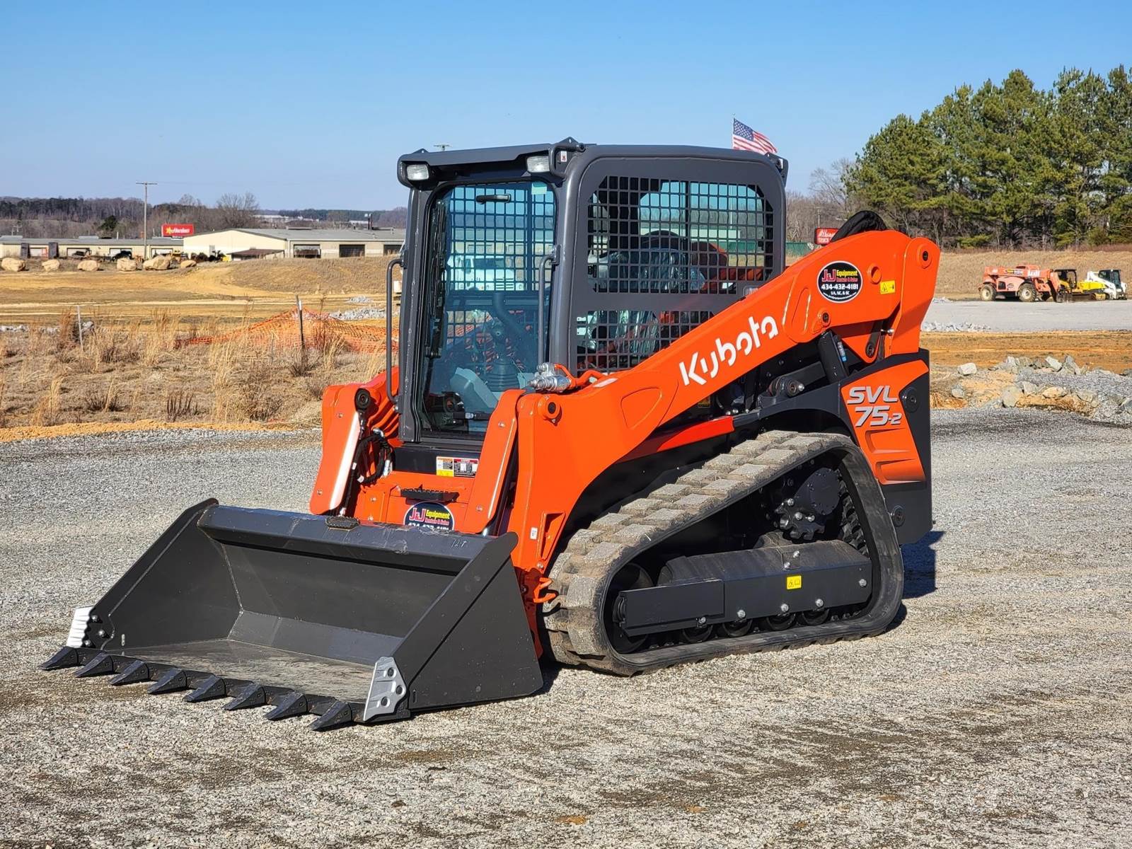 2022 Kubota SVL752 Compact Track Loader For Lease/Rent, 80 Hours