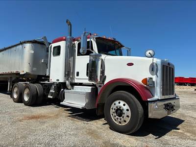 Peterbilt 367 Sleeper Semi Truck - 36" Flat Top Sleeper, Cummins 485HP, 8Ll Manual