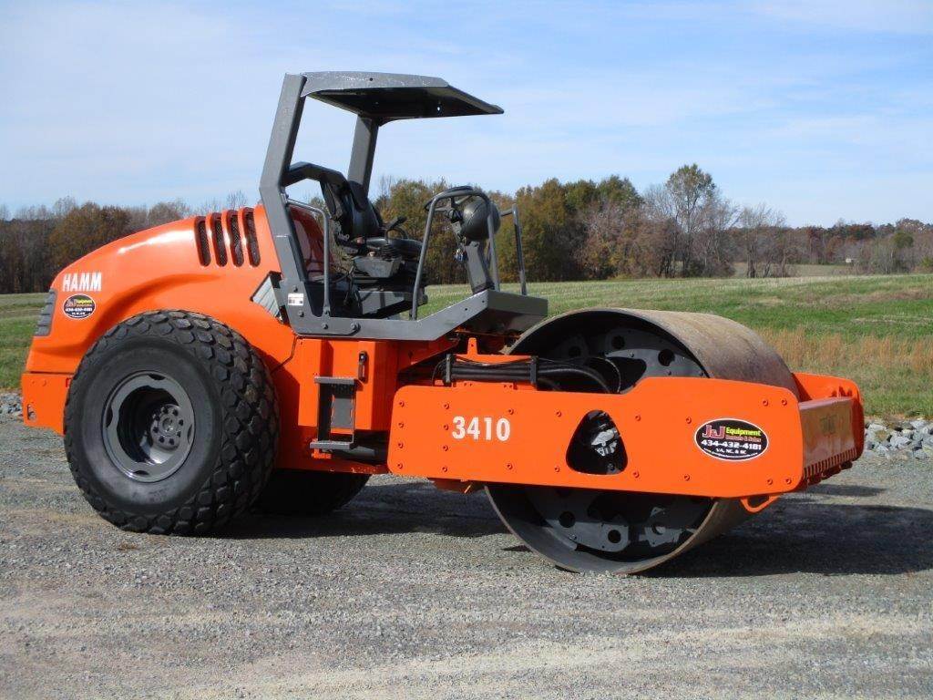 2004 Hamm 3410 Smooth Drum Roller Compactor For Sale, 4,851 Hours