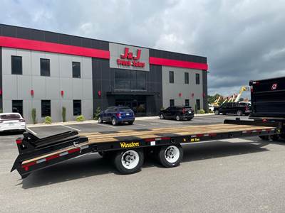 Winston Tandem Axle Steel Tag Trailer