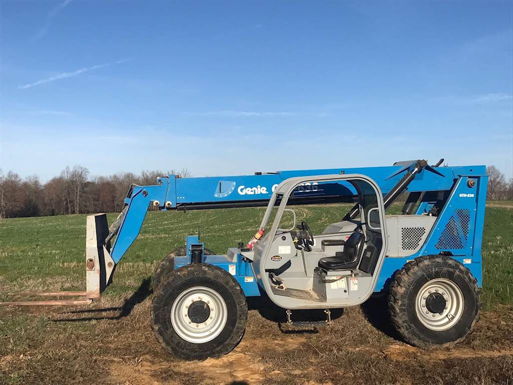 2006 Genie GTH636 Telehandler For Sale, 3,394 Hours Chatham, VA