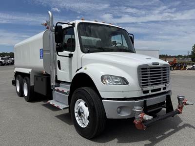 Freightliner M2 106 4000 Gallon Water Truck - Cummins 350HP, 6 Speed Allison Rds Automatic