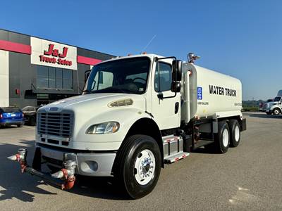 Freightliner M2 106 4000 Gallon Water Truck - Cummins 350HP, 6 Speed Allison Rds Automatic
