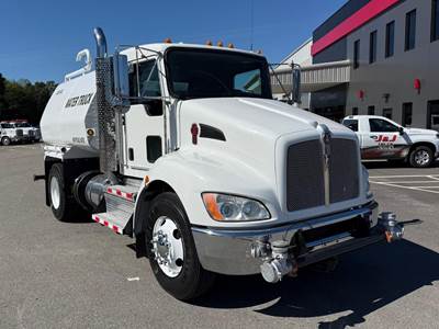 Kenworth T370 2450 Gallon Water Truck - Paccar 240HP, 8Ll Manual