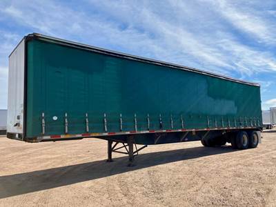 UTILITY 45x102 Curtain Side Trailer - Air Ride, Tandem Sliding Axle