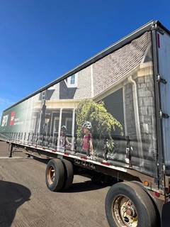 UTILITY 53x102 Curtain Side Trailer - Air Ride, Sliding Axle