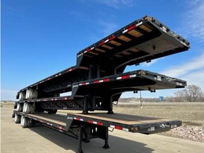 Demco 48ft Drop Deck Trailer - Air Ride, Spread Axle