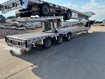 Reitnouer 53x102 Drop Deck Trailer - Air Ride, Sliding Axle