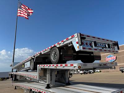 Reitnouer 53x102 Drop Deck Trailer - Air Ride, Sliding Axle