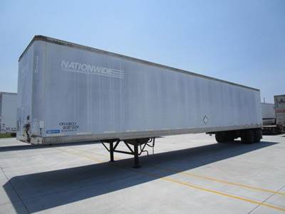 Stoughton 53 ft Dry Van Trailer - Air Ride, Tandem Sliding Axle