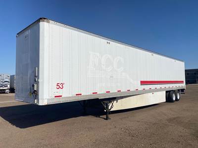 Stoughton 53 ft Dry Van Trailer - Air Ride, Tandem Sliding Axle
