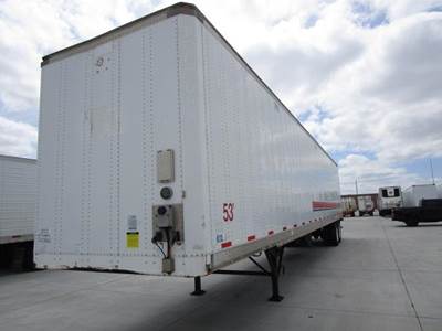 Stoughton 53 ft Dry Van Trailer - Air Ride, Sliding Axle