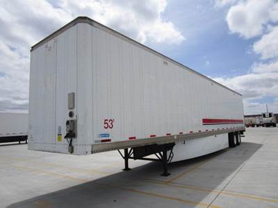 Stoughton 53 ft Dry Van Trailer - Air Ride, Sliding Axle