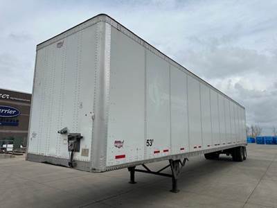 Wabash 53 ft Dry Van Trailer - Air Ride, Sliding Axle