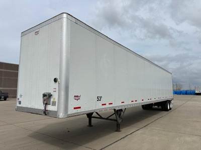 Wabash 53 ft Dry Van Trailer - Air Ride, Sliding Axle