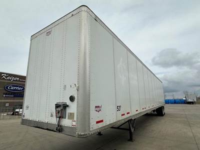 Wabash 53 ft Dry Van Trailer - Air Ride, Sliding Axle