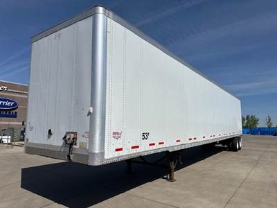 Wabash 53 ft Dry Van Trailer - Air Ride, Sliding Axle