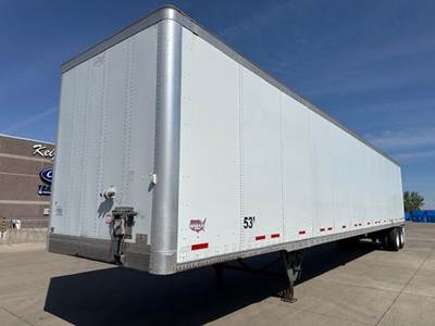 Wabash 53 ft Dry Van Trailer - Air Ride, Sliding Axle