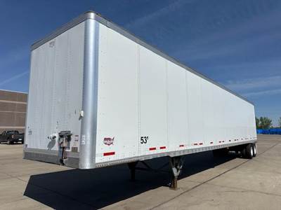 Wabash 53 ft Dry Van Trailer - Air Ride, Sliding Axle