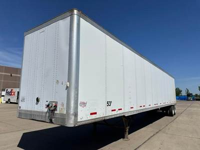 Wabash 53 ft Dry Van Trailer - Air Ride, Sliding Axle