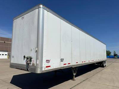 Wabash 53 ft Dry Van Trailer - Air Ride, Sliding Axle