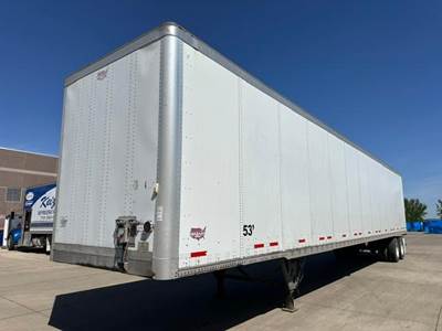 Wabash 53 ft Dry Van Trailer - Air Ride, Sliding Axle