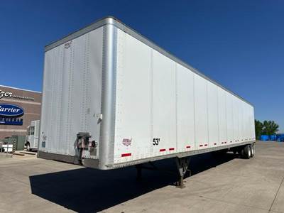 Wabash 53 ft Dry Van Trailer - Air Ride, Sliding Axle