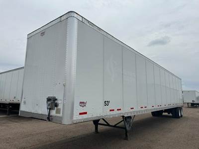 Wabash 53 ft Dry Van Trailer - Air Ride, Sliding Axle