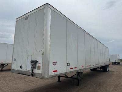 Wabash 53 ft Dry Van Trailer - Air Ride, Sliding Axle