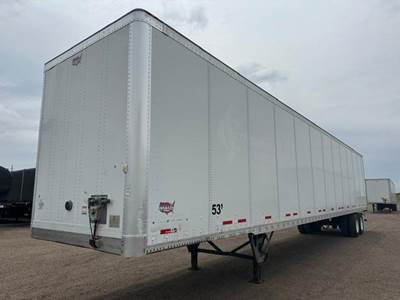 Wabash 53 ft Dry Van Trailer - Air Ride, Sliding Axle