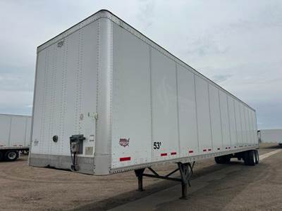 Wabash 53 ft Dry Van Trailer - Air Ride, Sliding Axle