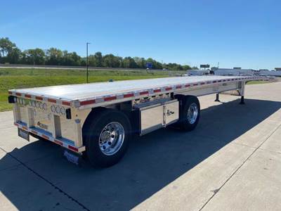 EXTREME 48ft Flatbed Trailer - Air Ride, Spread Axle