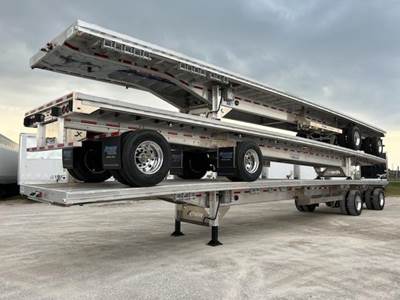 EXTREME 53x102 Flatbed Trailer - Air Ride, Sliding Axle