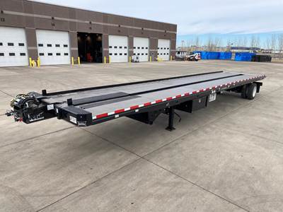 Landoll 43ft Flatbed Trailer - Air Ride, Sliding Axle