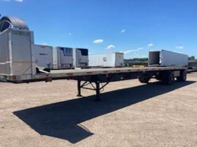 UTILITY 48x102 Flatbed Trailer - Air Ride, Spread Axle