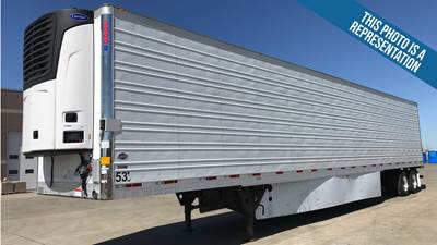 2018 UTILITY 53x102 Reefer Trailer With DISC BRAKES 8 NEW TIRES & CARRIER 7300 UNIT