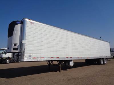Wabash 53 ft Reefer Trailer - Sliding Axle, Carrier