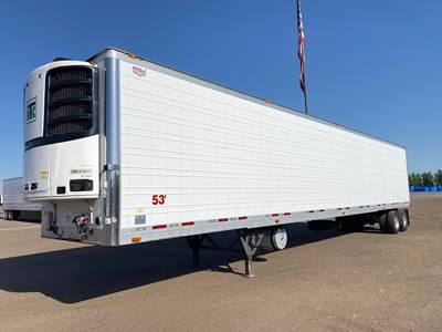 Wabash 53 ft Reefer Trailer - Sliding Axle, Thermo King