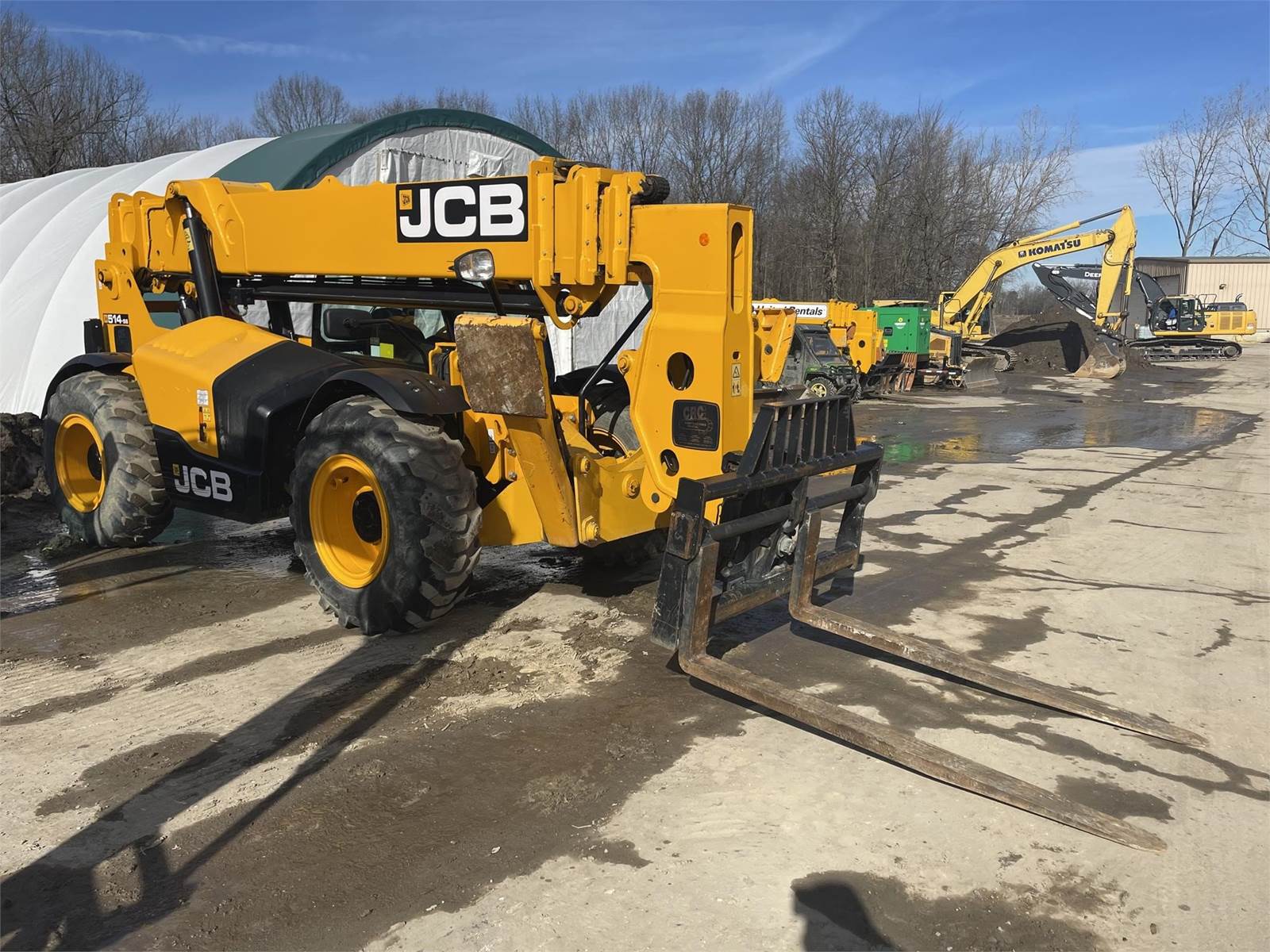 2020 JCB 51456 Telehandler 14000lb Capacity, 56ft Lift Height For