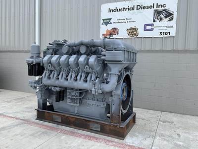 MTU 12V4000 Engine - 2500 HP