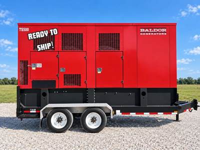 Baldor 400 KW Enclosed Diesel Generator