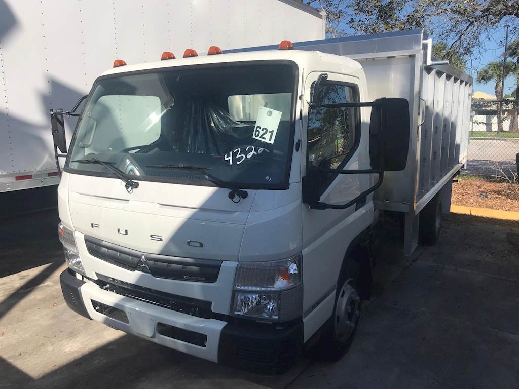 2019 Mitsubishi Fuso FE160CC Single Axle Landscape Truck, GMC, 297HP,  Automatic For Sale | Fort Pierce, FL | KGKE4322 | MyLittleSalesman.com
