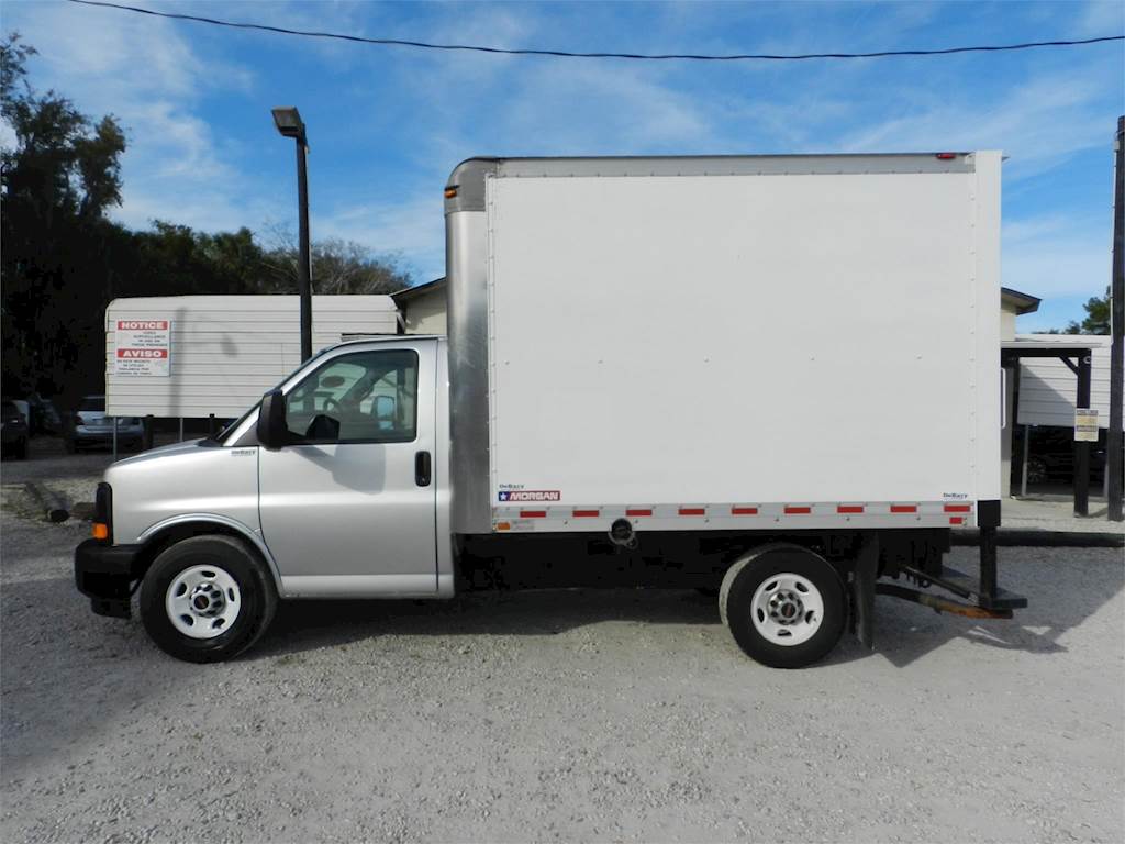 2017 GMC 3500 Box Truck Liftgate For Sale Sanford, FL 5504