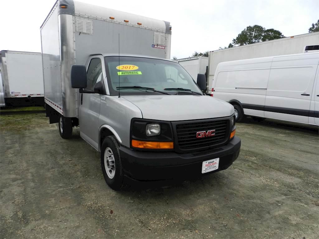 2017 GMC 3500 Box Truck Liftgate For Sale Sanford, FL 5506
