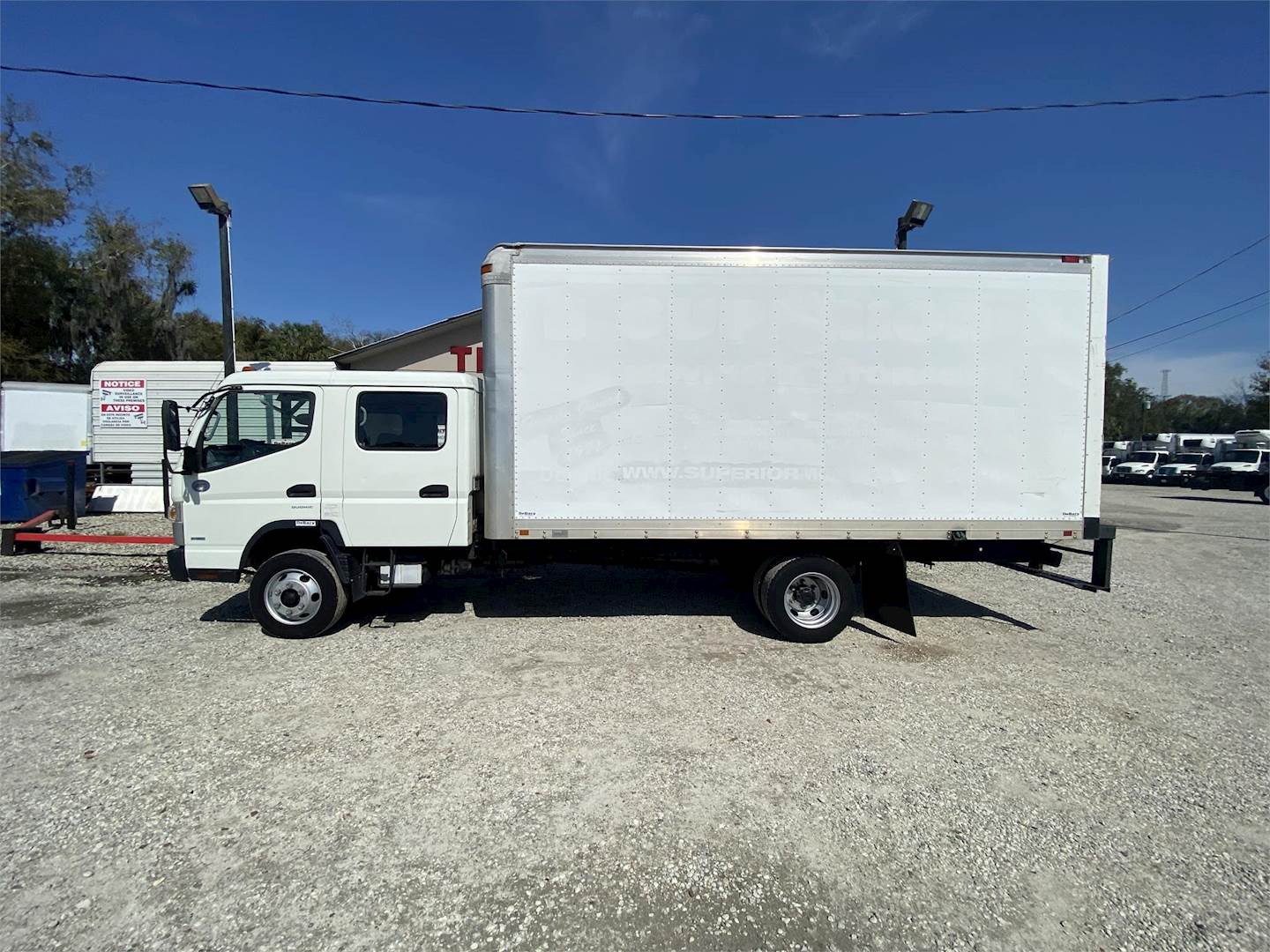 2017 Mitsubishi Fuso FEC72W Box Truck For Sale Sanford, FL 5939